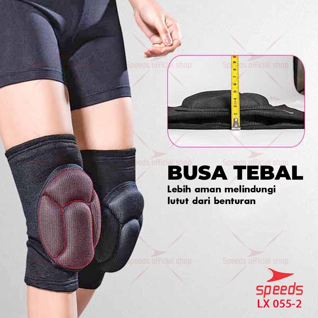 SPEEDS Pelindung Lutut untuk Perlengkapan fitness Knee protector 055-2 Image 5