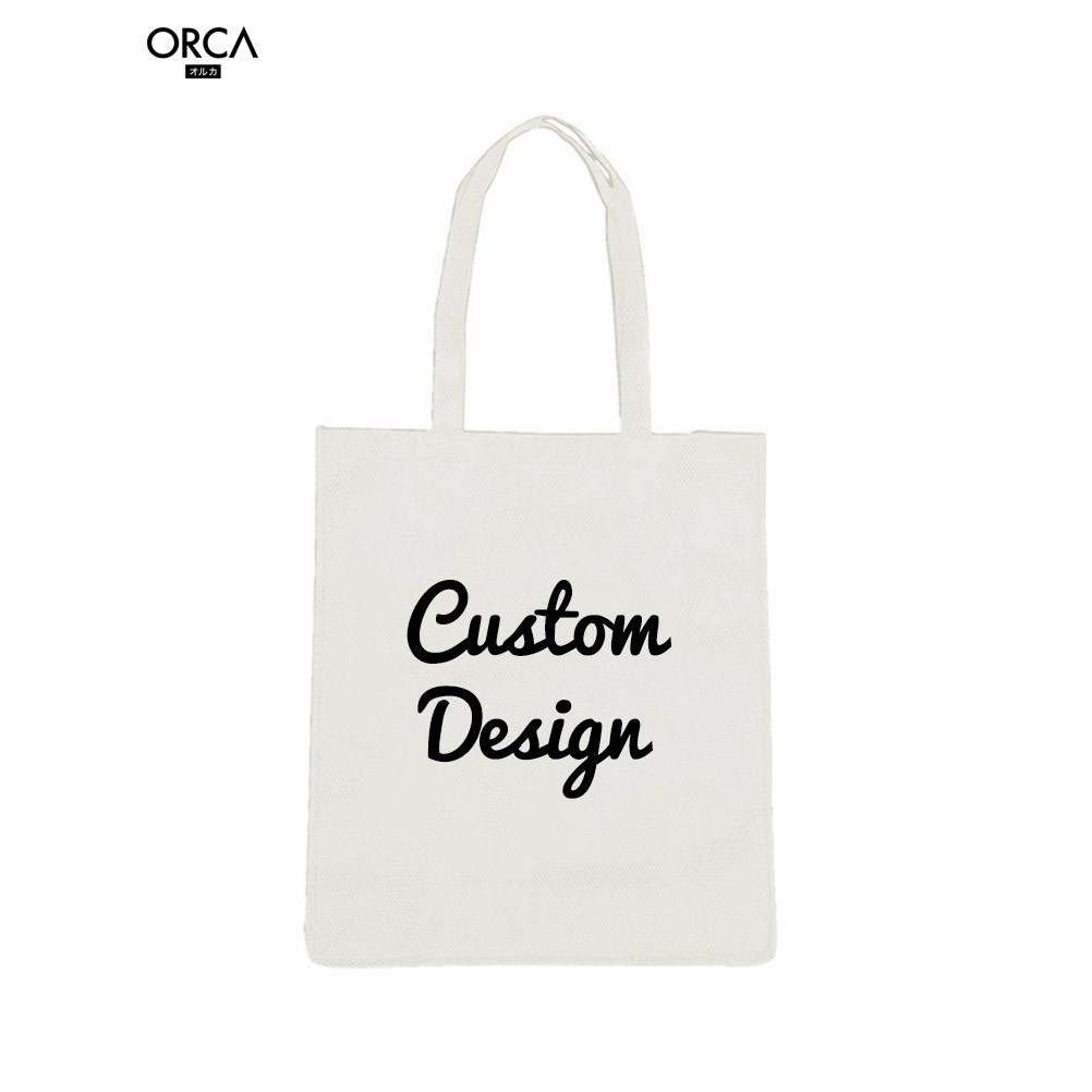 Tote Bag Tas Blacu Custom Desain Sablon Satuan Gambar Atau Tote Bag Tas Blacu Custom Desain Sablon Satuan Gambar Atau