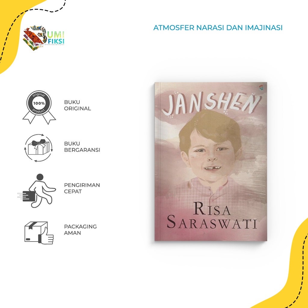 Buku Bacaan NOVEL | JANSHEN By  risa saraswati  BUKUNE - BUMIFIKSI