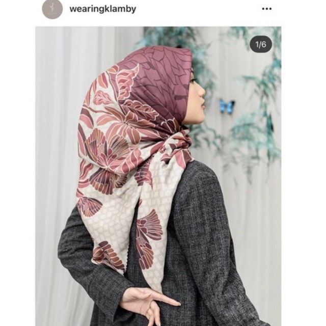 PAPILLON SCARF CHERISH NEW WEARING KLAMBY