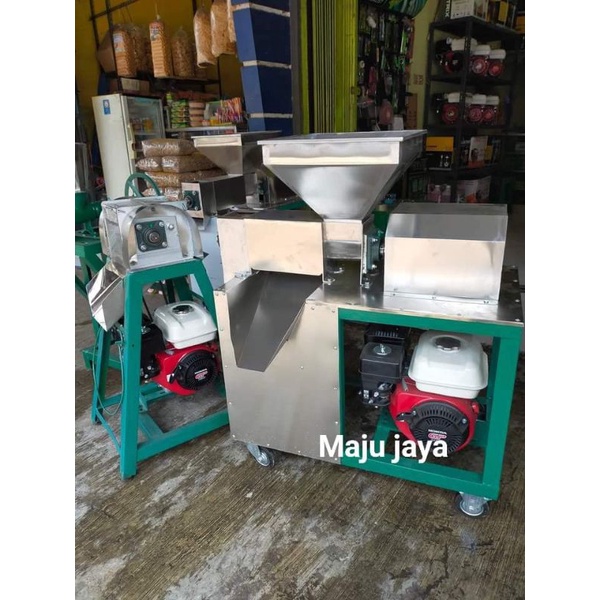 mesin peras santan A22 as peras besar Honda dengan parutan kelapa roll parut besar 4,5in