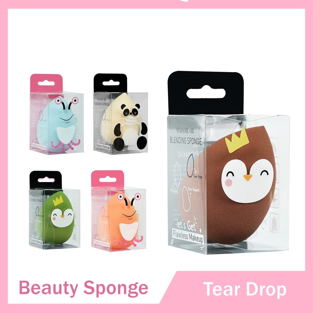 Madame Gie Blending Sponge MakeUp Beauty Blender Spons Beauty Blend