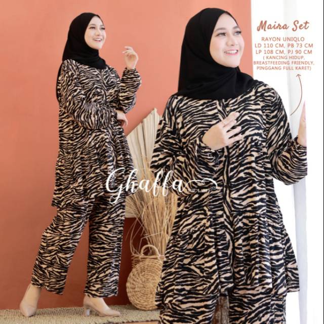 

MAIRA SET BY GHAFFA THE LABEL