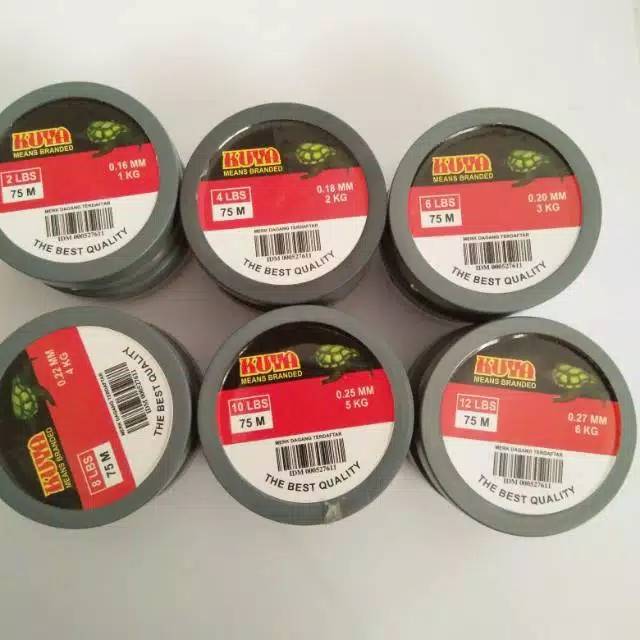 SENAR KUYA 75M (SEMUA UKURAN)