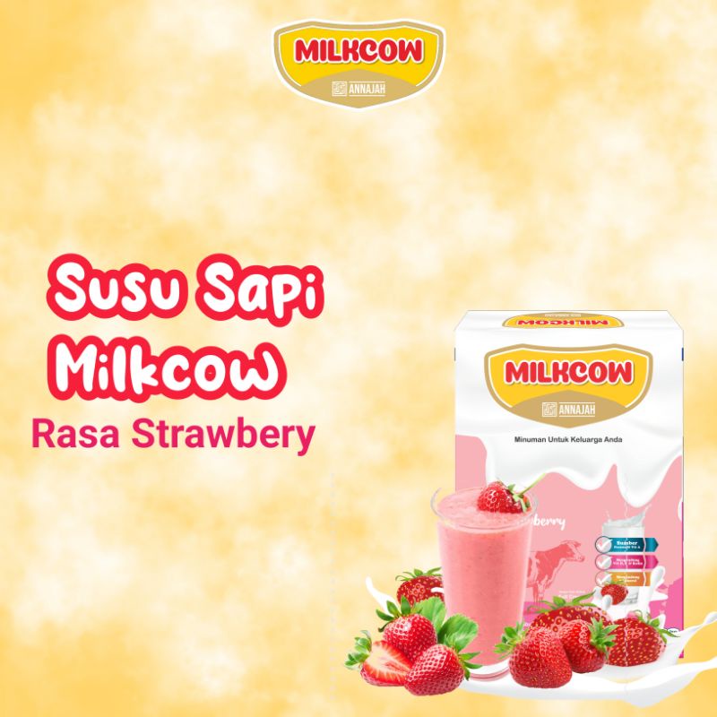 Susu Gemuk Badan MILKCOW 200gr Original