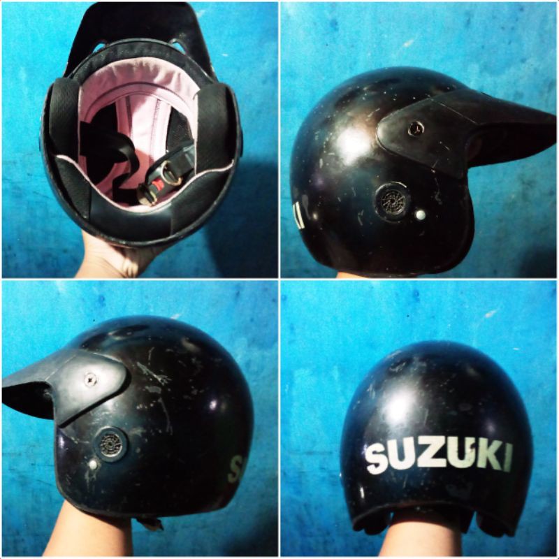 HELM SUZUKI JADUL TORNADO,BRAVO,CRISTAL,RC100DLL ORIGINAL MURAH