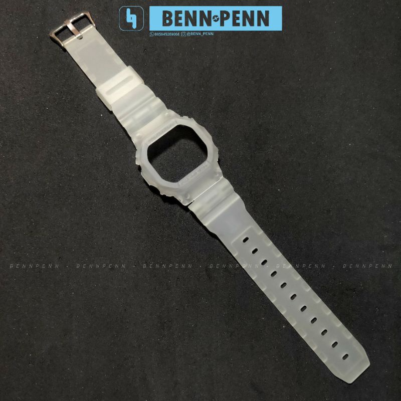 BNB DW 5600 JELLY DOFF BEZEL STRAP JAM TANGAN CASIO G SHOCK