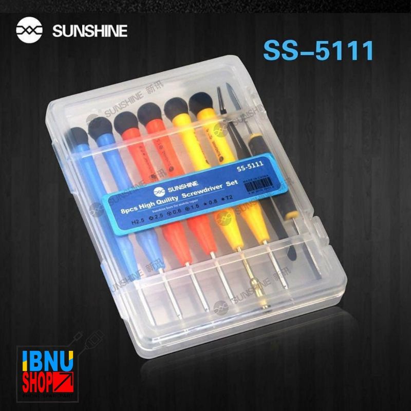 OBENG SUNSHINE SATU SET SS-5111 ALAT SERVICE