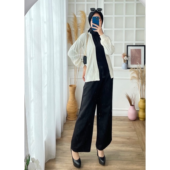 LUCIA CARDIGAN RAJUT ABG POLOS HALUS ADEM FASTION OOTD MURAH GROSIR PGMTA