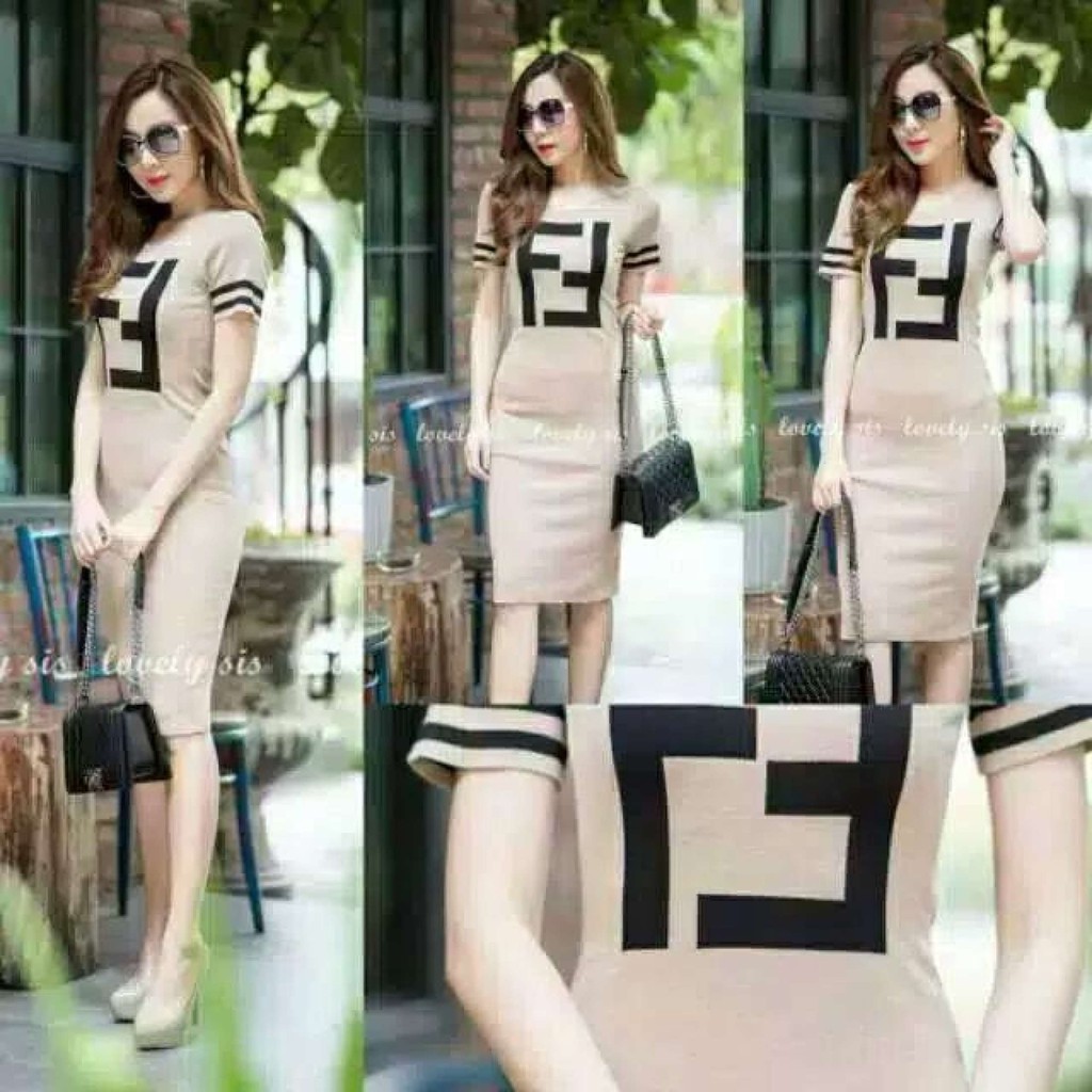 Fashion Mode - DRESS MINI WANITA FF