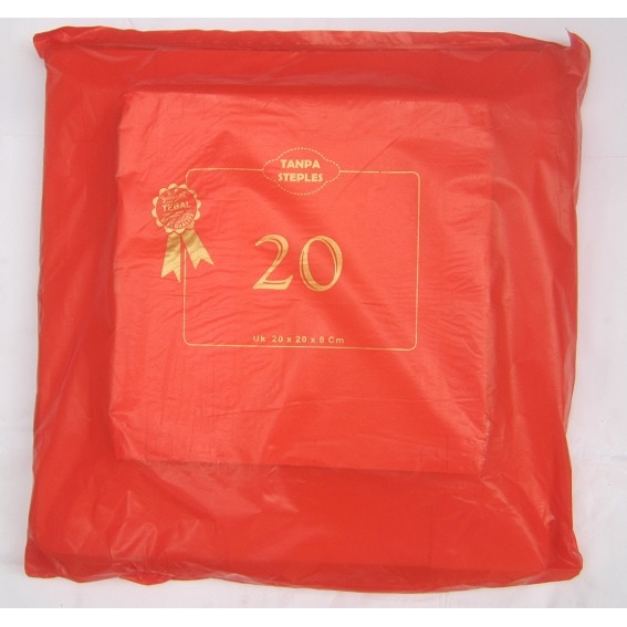 

PALING LARIS - DUS TEBAL DUS NASI KOTAK UK. 20X20CM (50PCS)