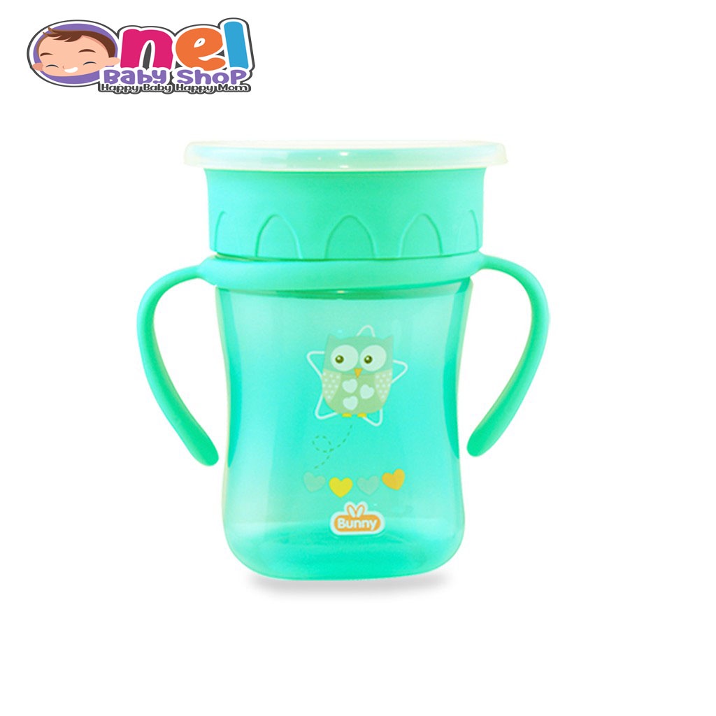 Tempat Minum Anak Bayi - LUSTY BUNNY Training Cup 250ml