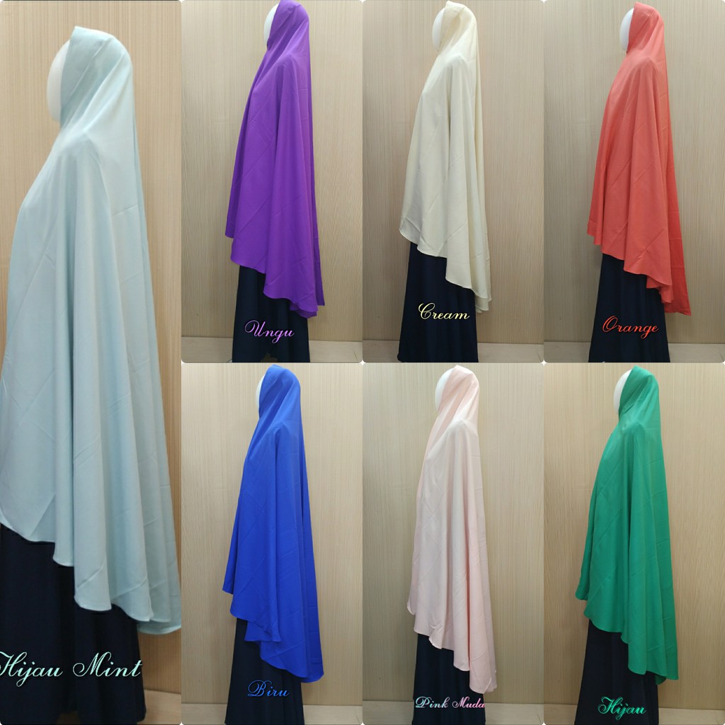 Khimar Syari Madam Queen Soft Pad XXL Jumbo