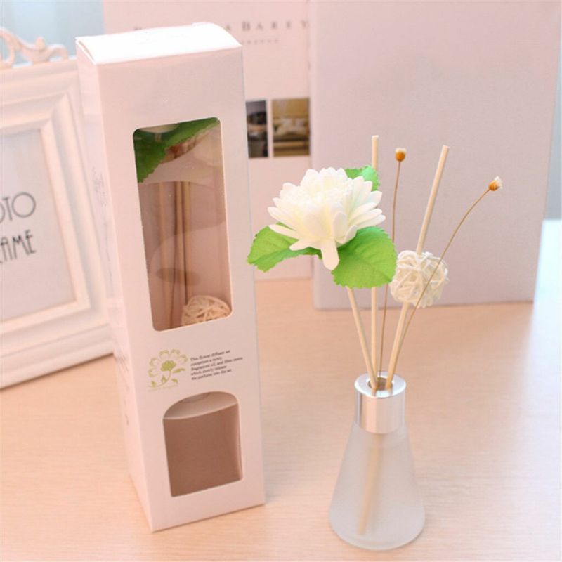 Reed Parfum Ruangan Aroma Diffuser Rattan Sticks Daun Hijau 50ML