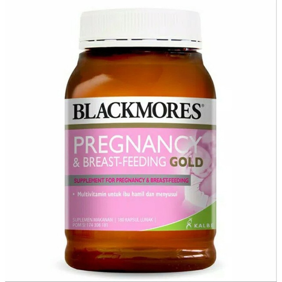 Blackmores Pregnancy and Breastfeeding Gold BPOM Kalbe - 180 60 kapsul ORIGINAL