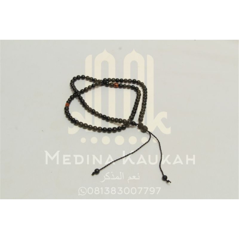 tasbih kaukah hitam 99 butir