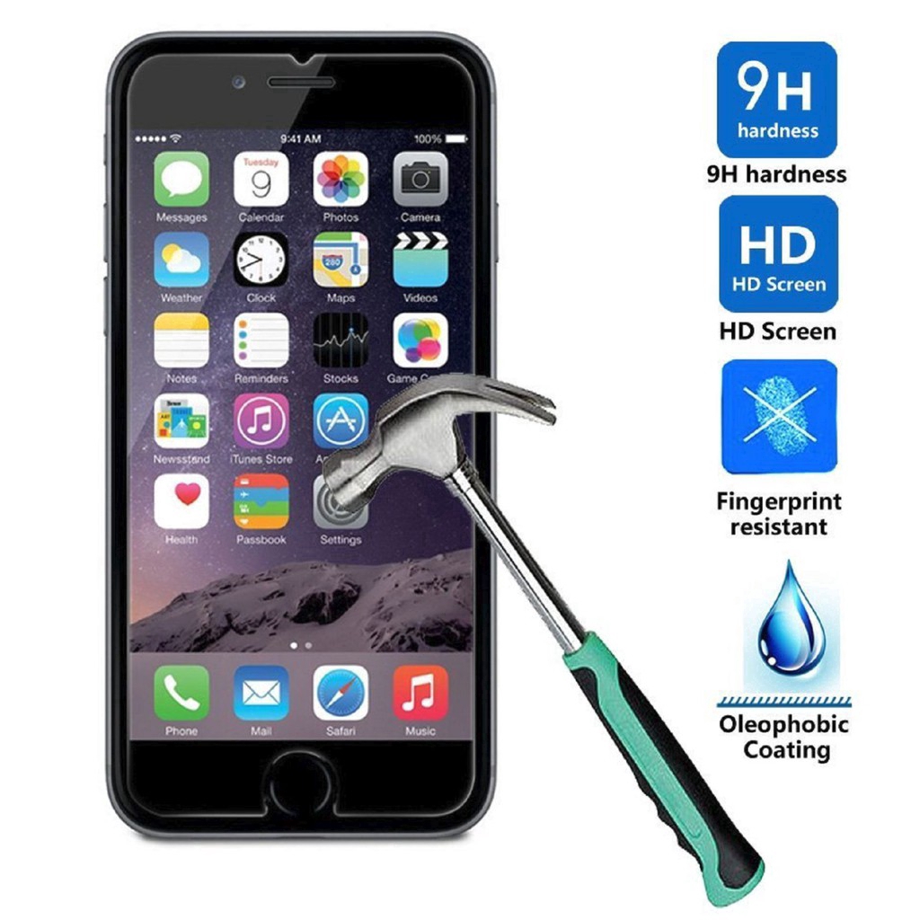 3Pcs untuk Apple iPhone 11 11Pro Max 5 5S 6 6S 7 8 Plus X XR XS Tempered Glass Pelindung Layar