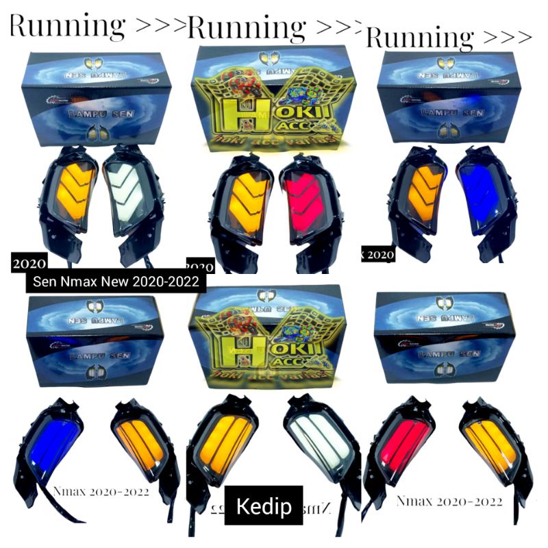Lampu Sein Senja Nmax New 2020–2024 LED Variasi – Plug & Play Stylish