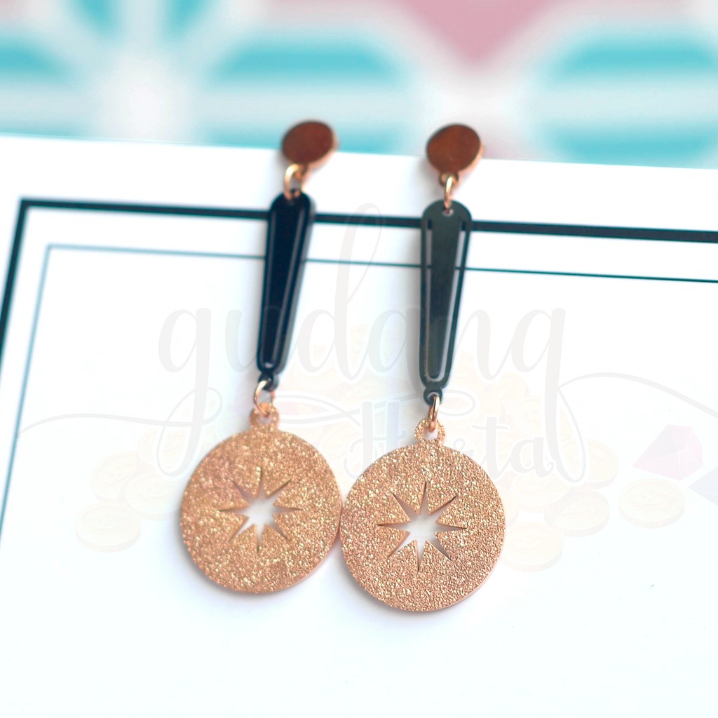 Anting Stud Gilter Golden Star GH 203603