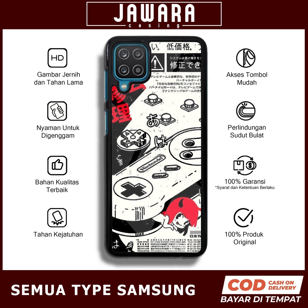 Case Samsung A12 M12 Case Hp Samsung A12 M12 Premium Glossy Jawara Casing [JPNA] Casing Hp Aesthetic