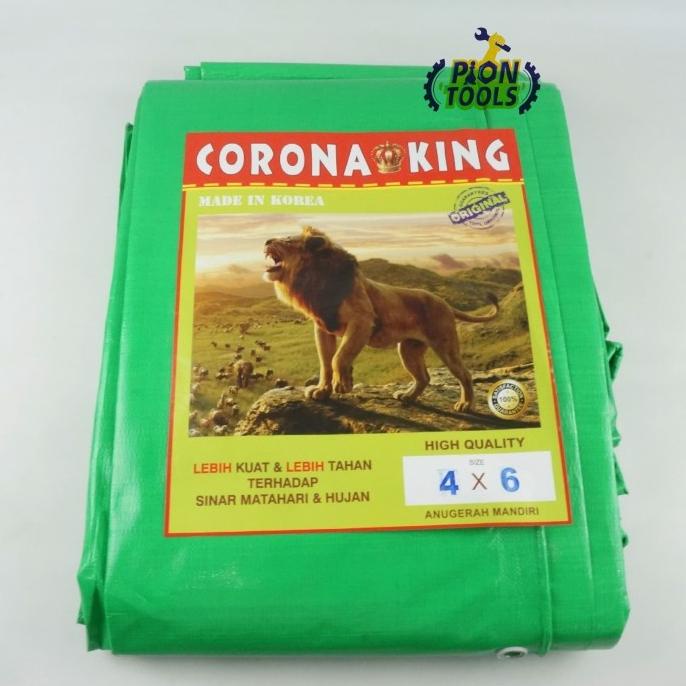 VIRAL Terpal A12 4x6 Corona King (Hj) Terpaulin Terpal Korea Terpal kolam