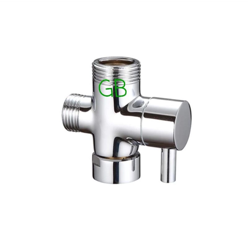 Konektor kran air 3 arah - Adaftor Connector Katup Diverter pipa