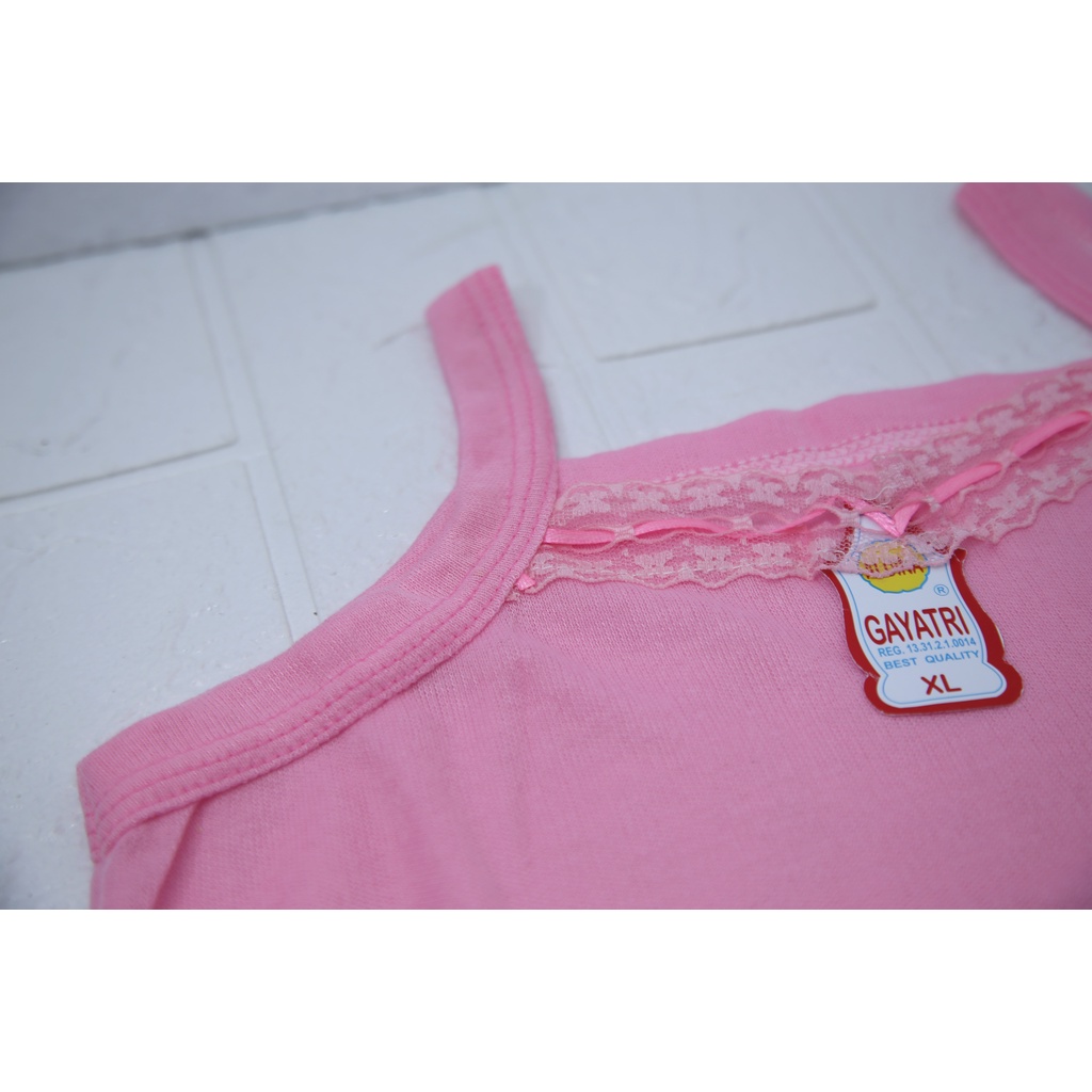 Singlet renda uk XL kaos dalam anak cewek