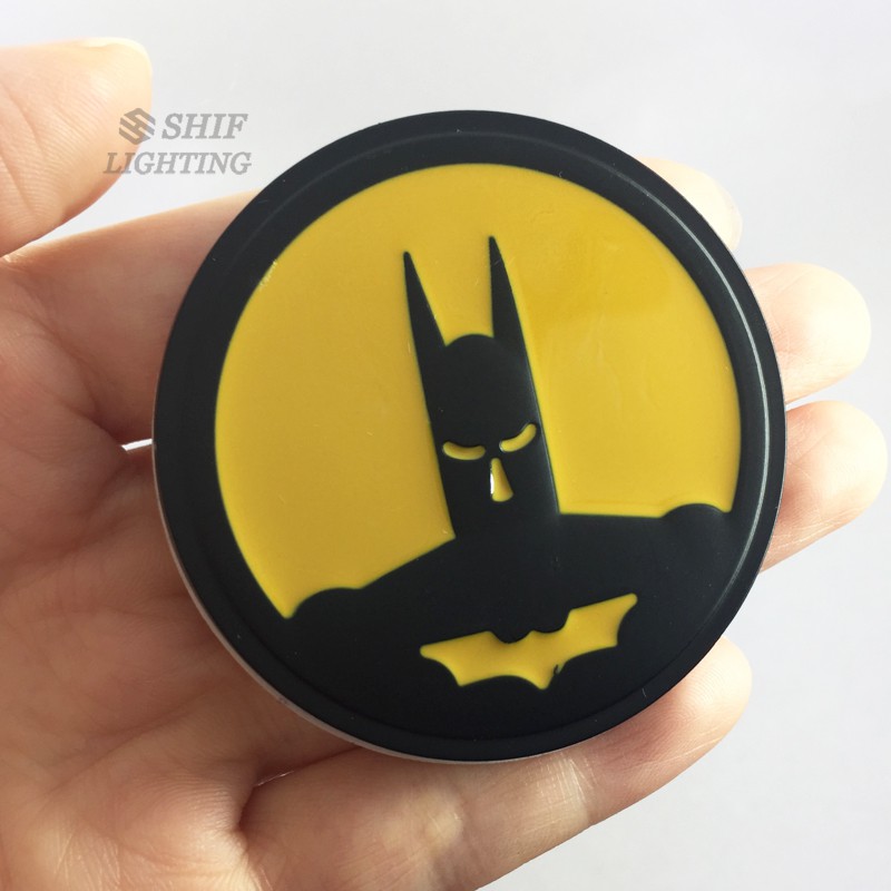 1Pc Stiker Logo Batman Bahan Metal Untuk Mobil / Motor