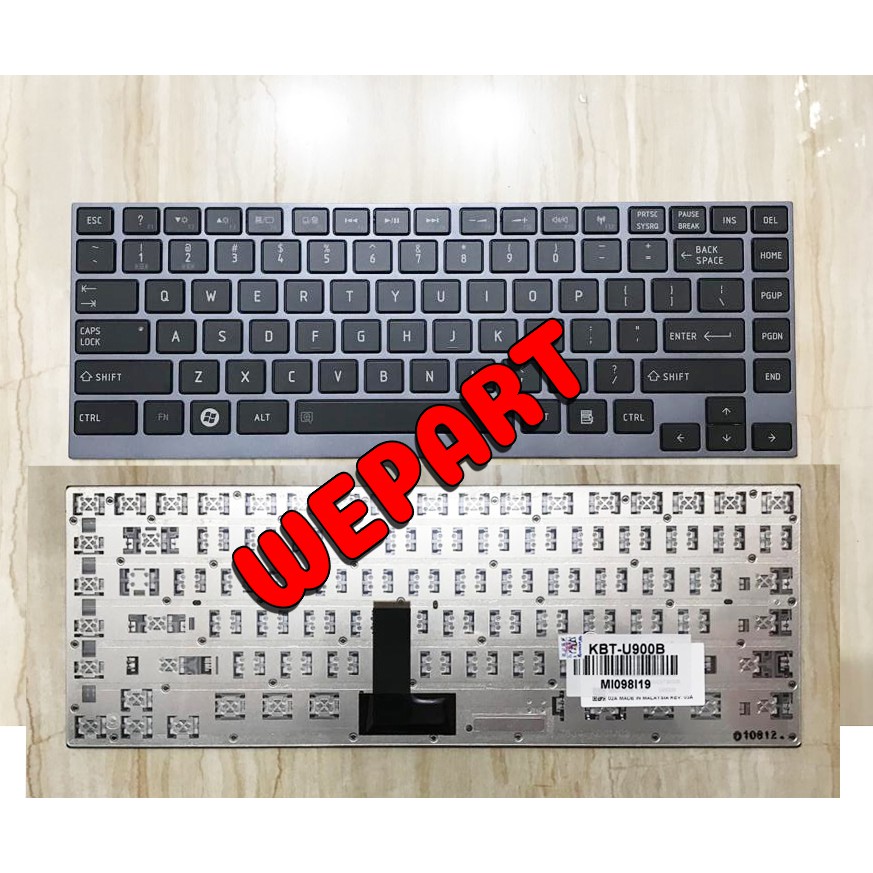 Keyboard Laptop Toshiba Portege Z830 Z835 Z930 Z935 &amp; Satelite U800 U800w U840 U845 U900 U920 U920t