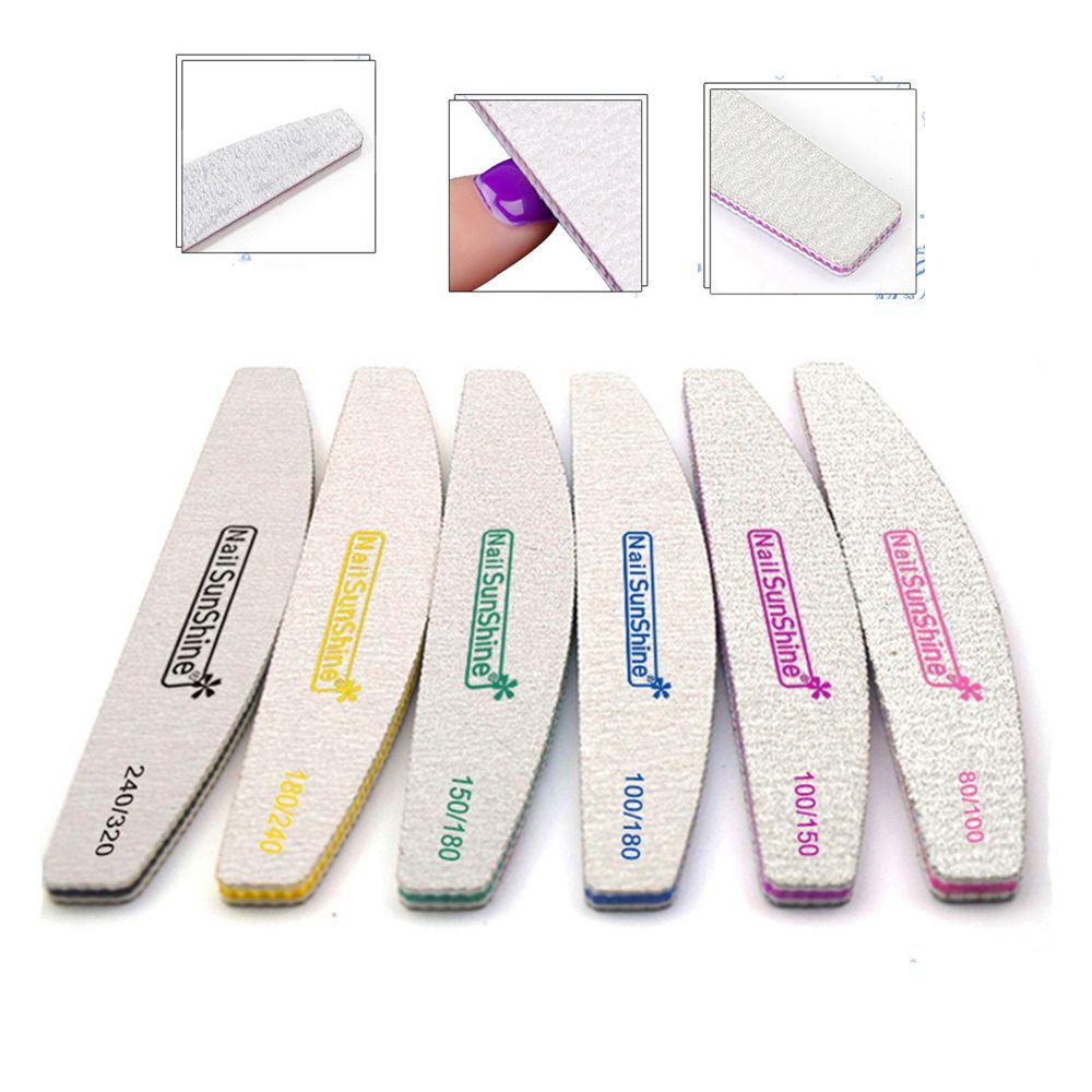 Solighter Nail Files Washable Pedicure Alat Kecantikan Manicure