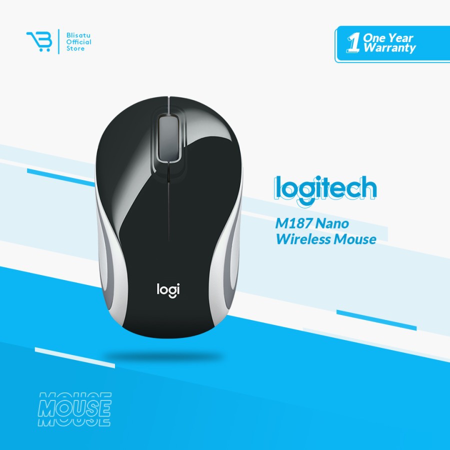 Logitech m187 Wireless Mini Mouse