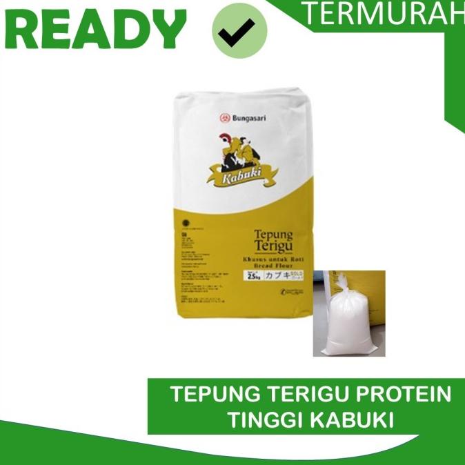 

TEPUNG TERIGU PROTEIN TINGGI KABUKI GOLD REPACK 1KG