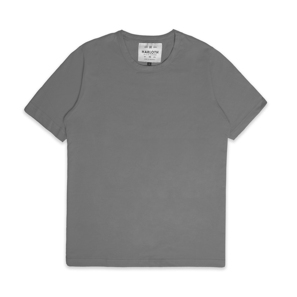 HARLOTH - Apparel Series Crewneck T-Shirt - Dark Grey