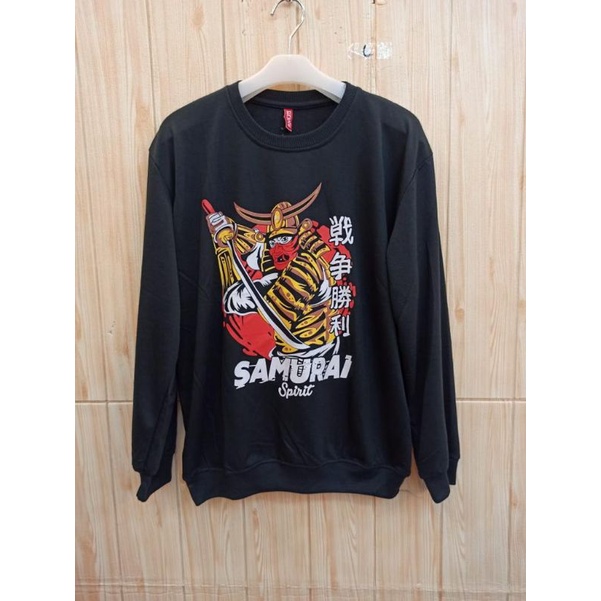 CREWNECK SWEATER SAMURAI MOTIF 6 READY