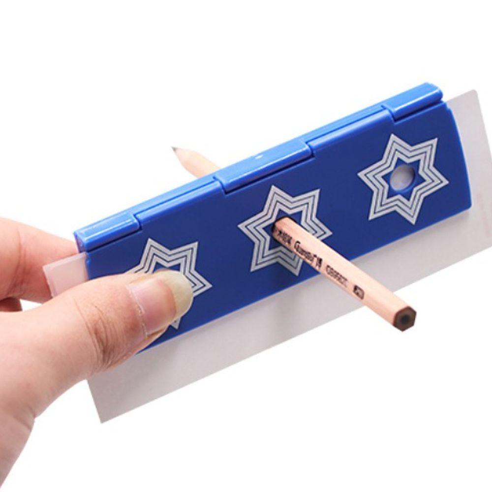 AUGUSTINA Magic Props Belajar Mudah Dilakukan Alat Peraga Ilusi Koin Penembus Pensil Kekuatan Super Props Interaktif