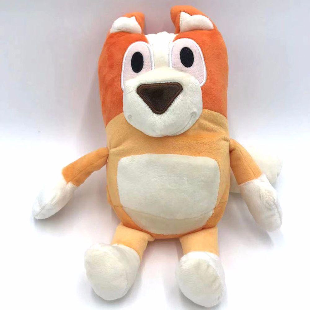 Quinton Bluey Bingo Boneka Mewah PP Katun 28 cm Anak Hadiah Bluey Mom/Dad Mainan Anak Kartun Bluey Family