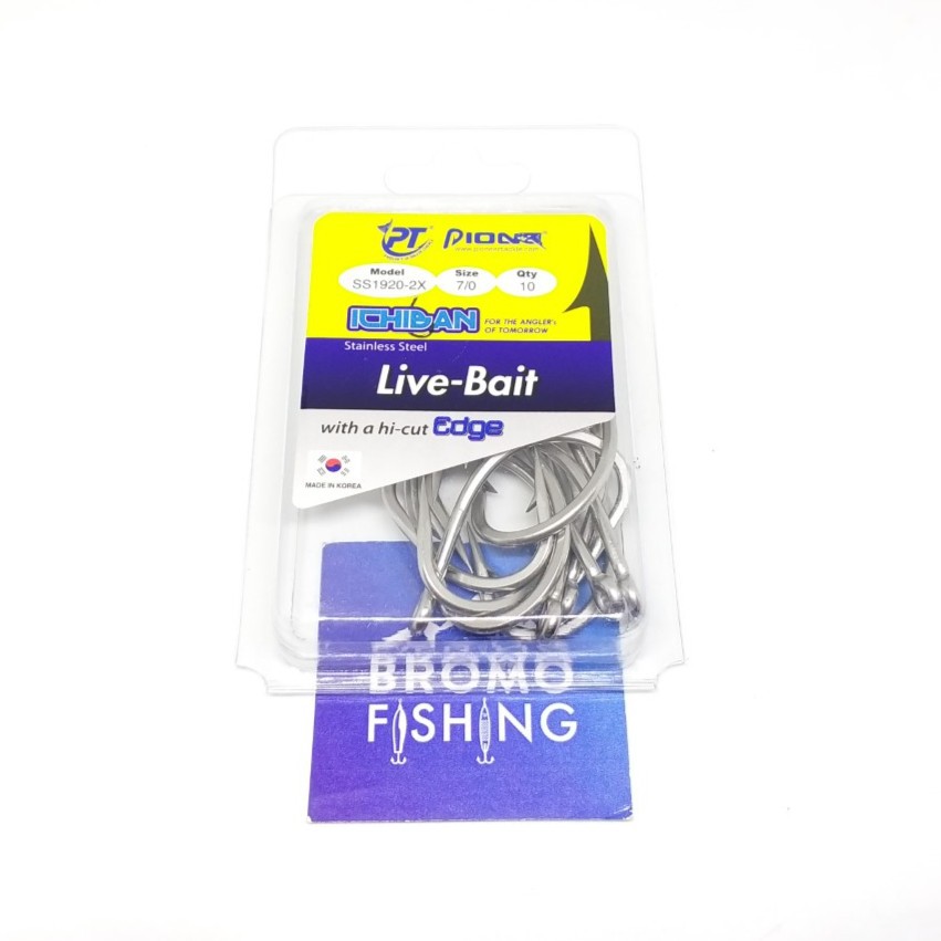 Kail ICHIBAN SS-1920 no. 7/0 PIONEER LIVE BAIT stainless steel