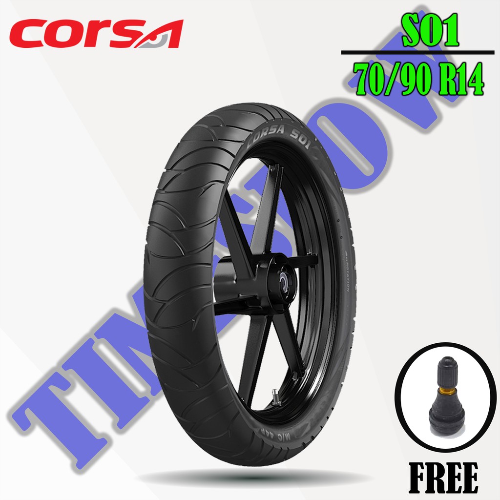 Ban Motor Matic // CORSA S01 70/90 Ring 14 Tubeless