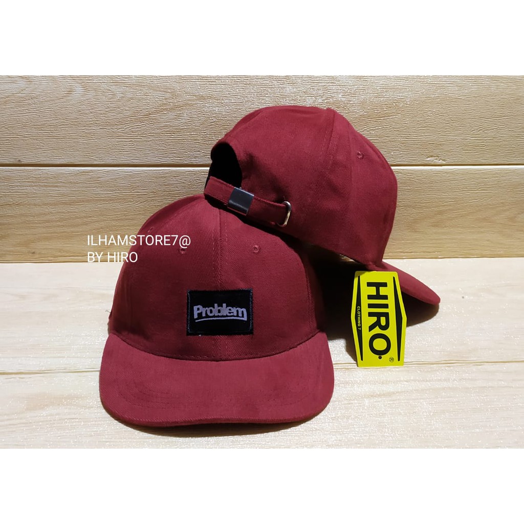 (COD)Topi snapback Bordir PROBLEM Original New Model/Topi Keren/Topi Distro Terlaris