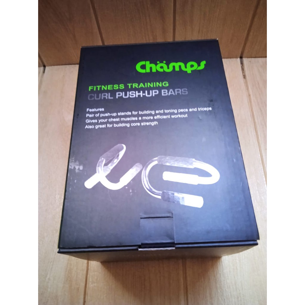 HANDLE PUSH UP BAR STAND PORTABLE CHAMPS ORIGINAL HIGH QUALITY