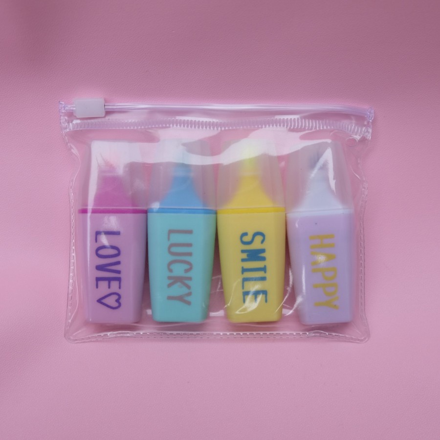 

STABILO UNIK HIGHLIGHTER SET IMUT HIGHLIGHTER PEN LUCU IMPORT TERMURAH