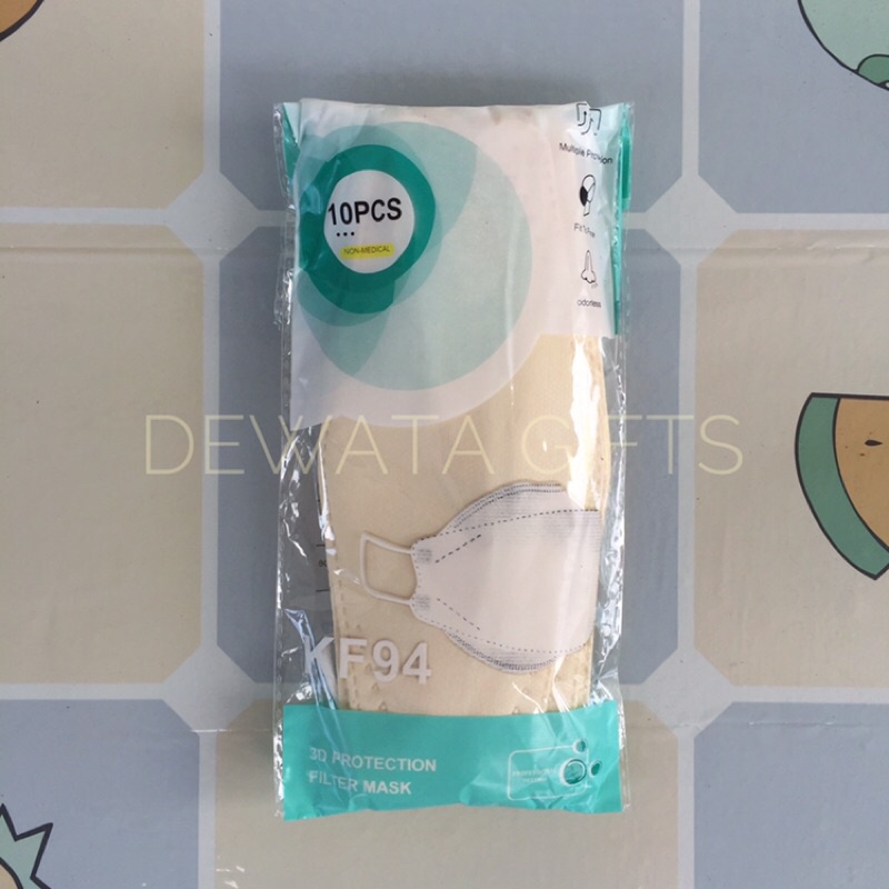 Masker KF94 - Nude Cream 10pcs