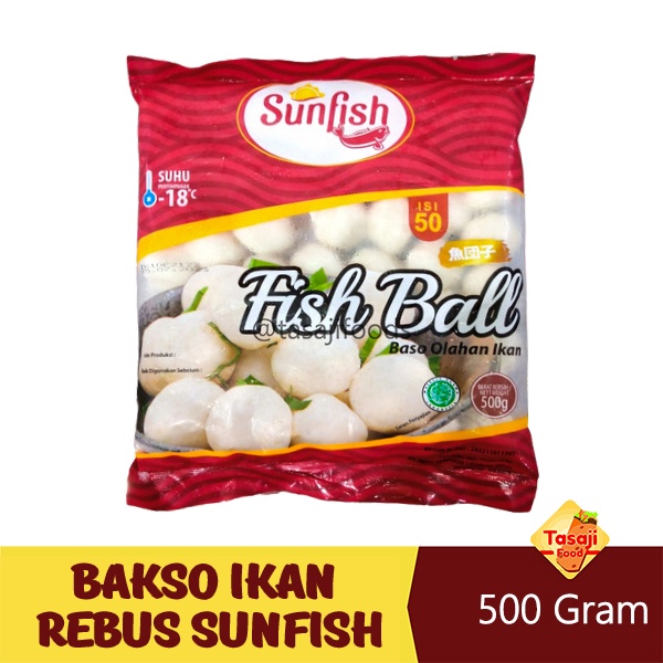 Bakso Ikan Rebus 500 gram isi 50 butir Sunfish