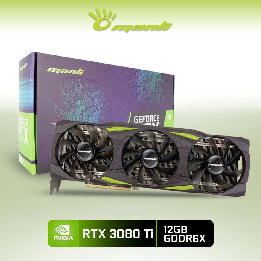 VGA NVIDIA MANLI RTX 3080 TI 12GB GDDR6X 384 BIT REAL CAPACITY