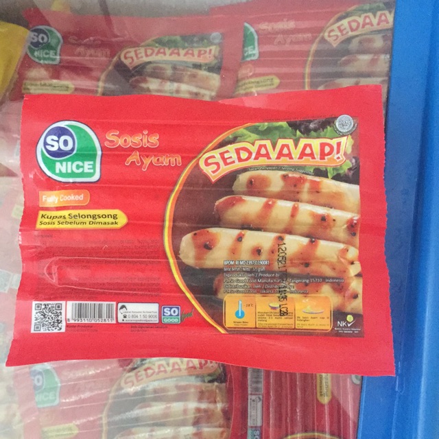 

So Nice Sosis Ayam 375gr