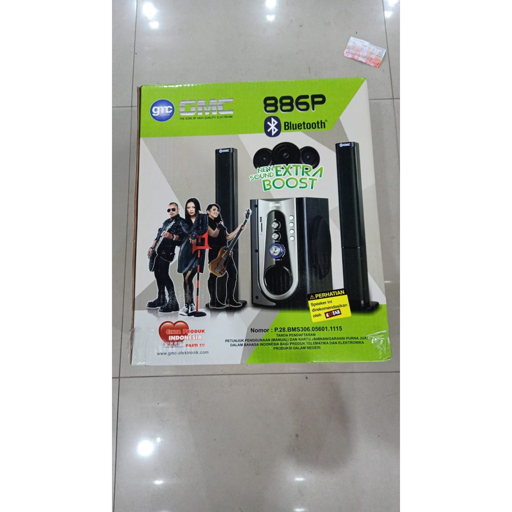 SPEAKER AKTIP BLUETOOTH GMC-886P