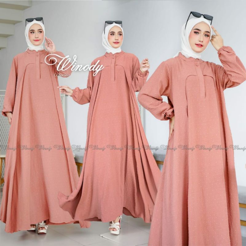Gamis Rubia Lengkung By winody