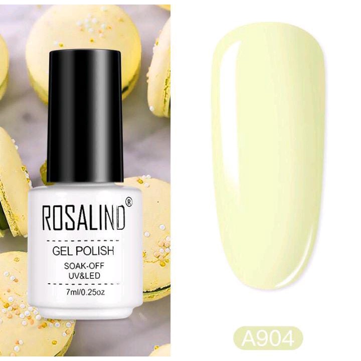 ROSALIND Macaron Series Gel Nail Polish UV LED Nail Art / Kutek / Cat Kuku