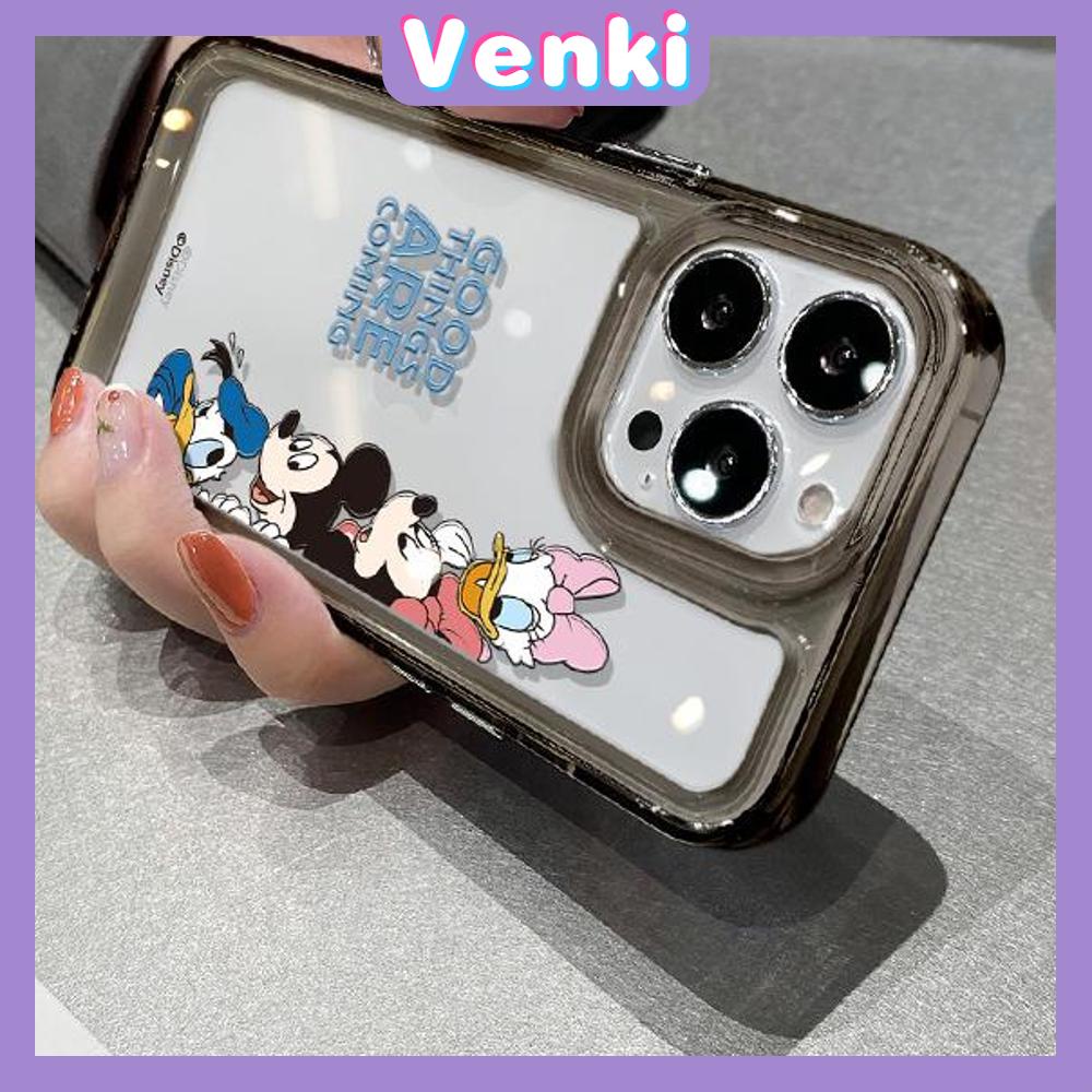 iPhone Case HD Acrylic High Quality Hard Case Clear Case Metal Button Protection Camera Shockproof Cartoon Cute Compatible For iPhone 14 Pro Max 14 Plus 13 Pro Max 12 11 XR 7Plus