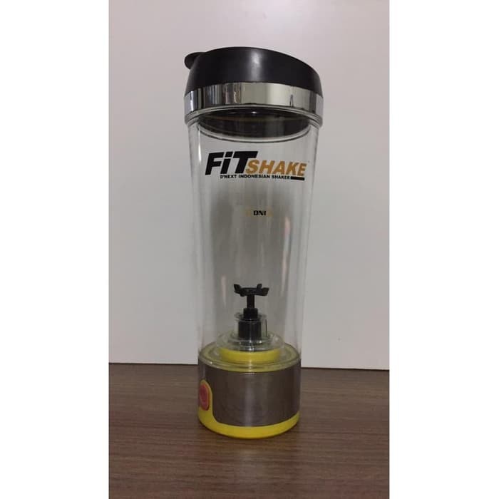FITSHAKE Electric Mixer Shaker Bottle Gym Fitness Botol Portable pb